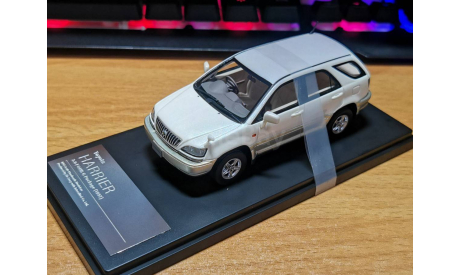 Toyota Harrier 3.0 Four G 1997 Hi-Story 1:43 Смола, масштабная модель, scale43