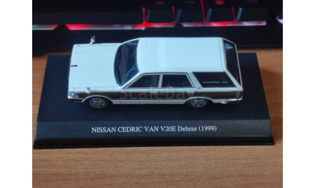 Nissan Cedric Van V20E Deluxe (1999), Aoshima Dism, 1:43, Металл, масштабная модель, scale43