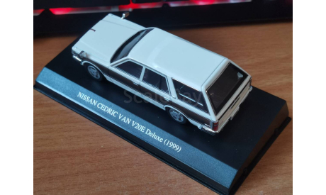 Nissan Cedric Van V20E Deluxe (1999), Aoshima Dism, 1:43, Металл, масштабная модель, scale43