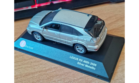 Lexus RX 400h 2006, Silver Metallic, J-collection, 1:43, металл, масштабная модель, scale43