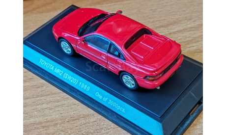 Toyota MR 2 SW20, 1989, Ebbro, 1:43, металл, масштабная модель, scale43