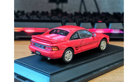 Toyota MR 2 SW20, 1989, Ebbro, 1:43, металл, масштабная модель, scale43