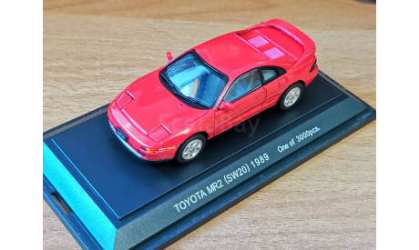 Toyota MR 2 SW20, 1989, Ebbro, 1:43, металл, масштабная модель, scale43