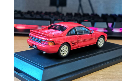 Toyota MR 2 SW20, 1989, Ebbro, 1:43, металл, масштабная модель, scale43