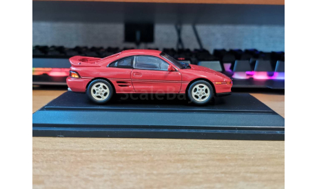 Toyota MR 2 SW20, 1989, Ebbro, 1:43, металл, масштабная модель, scale43
