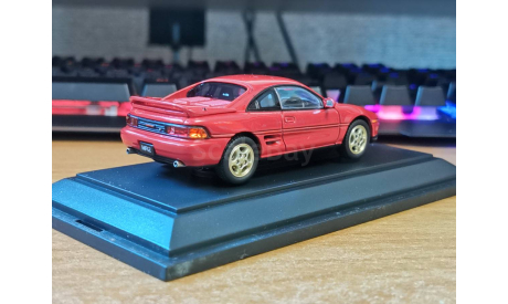 Toyota MR 2 SW20, 1989, Ebbro, 1:43, металл, масштабная модель, scale43