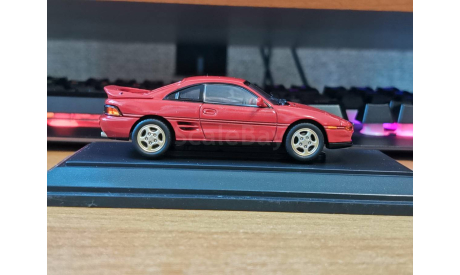 Toyota MR 2 SW20, 1989, Ebbro, 1:43, металл, масштабная модель, scale43
