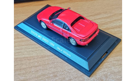 Toyota MR 2 SW20, 1989, Ebbro, 1:43, металл, масштабная модель, scale43