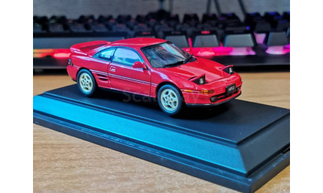Toyota MR 2 SW20, 1989, Ebbro, 1:43, металл, масштабная модель, scale43