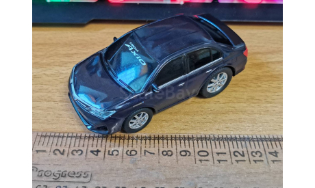 Toyota Corolla Axio, игрушка с инерционным двигателем, пластик, масштабная модель, scale0, konami