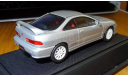 Honda Integra Type R, Silver, Ebbro, 1:43, Металл, масштабная модель, 1/43