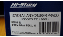 Toyota Land Cruiser Prado TZ 1996, Hi-Story 1:43 смола, масштабная модель, 1/43