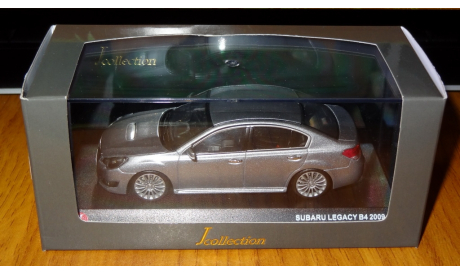 Subaru Legacy B4 2009 1:43, Kyosho, металл, масштабная модель, scale43, J-Collection