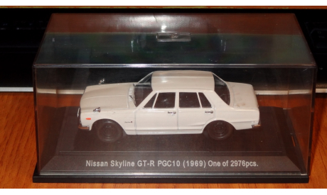 Nissan Skyline 2000 GT-R PGC10 1969 Ebbro, масштабная модель, scale43