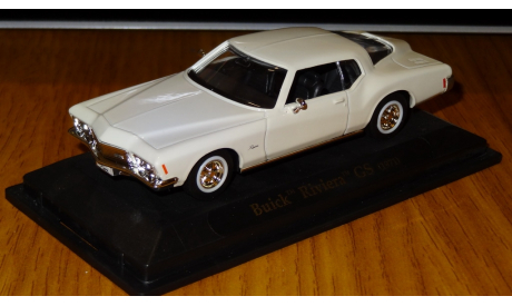 Buick Riviera GS 1971 Yatming, 1:43, металл, масштабная модель, 1/43