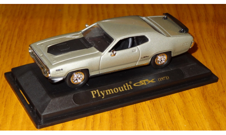 Plymouth GTX 1971, Yatming, 1:43, металл, масштабная модель, 1/43