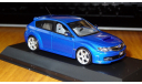 Subaru Impreza WRX STI 2008 WR blue mica J-collection, масштабная модель, 1:43, 1/43