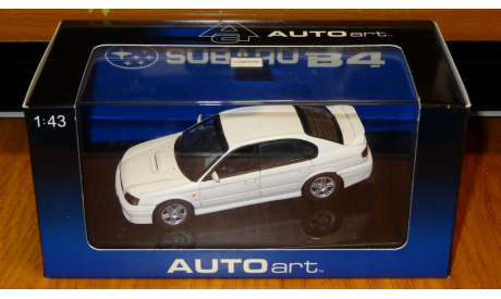 Subaru Legacy B4 1999 Autoart, масштабная модель, scale43