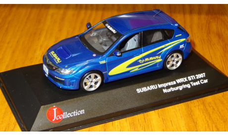 Subaru Impreza WRX STI Nurbiring J-Collection, масштабная модель, 1:43, 1/43