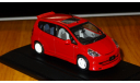 Honda Fit Mugen, Ebbro, Red, 1:43, металл, масштабная модель, 1/43