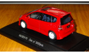 Honda Fit Mugen, Ebbro, Red, 1:43, металл, масштабная модель, 1/43