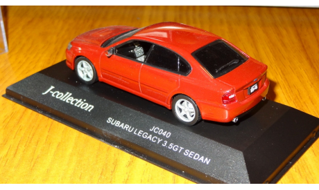 Subaru Legacy B4 3,5 GT, J-Collection, 1:43, металл, масштабная модель, scale43