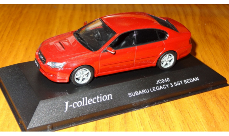 Subaru Legacy B4 3,5 GT, J-Collection, 1:43, металл, масштабная модель, scale43