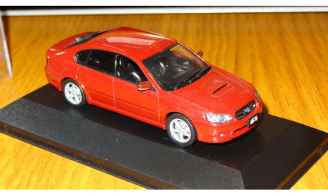 Subaru Legacy B4 3,5 GT, J-Collection, 1:43, металл, масштабная модель, scale43