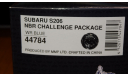 Subaru Impreza S206 NBR Chalange package Ebbro, 1:43, металл, масштабная модель, 1/43