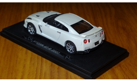 Nissan GTR 2007 праворульный Ebbro, масштабная модель, 1:43, 1/43