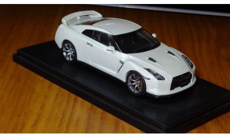 Nissan GTR 2007 праворульный Ebbro, масштабная модель, 1:43, 1/43
