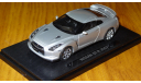 Nissan GTR 2007 праворульный Ebbro, масштабная модель, scale43