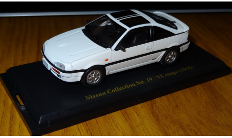 Nissan NX coupe1990 №19 Японская журналка Nissan Collection, масштабная модель, scale43, Hachette