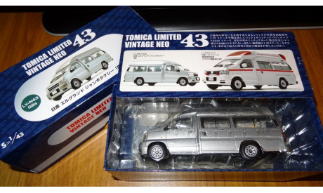 Nissan Elgrand Jumbo Tomica Limited 1:43, металл, масштабная модель, scale43