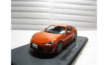 Toyota 86 GT RHD EBBRO, 1:43, металл, масштабная модель, scale43