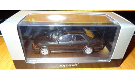 Toyota Chaser Tourer V (JZX100) Dark Green Mica Kyosho 1:43 металл, масштабная модель, 1/43