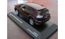 Toyota Harrier Hybrid Premium S package (Lexus RX)  J-Collection Cooper brown mica, 1:43, металл, масштабная модель, scale43