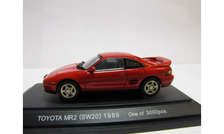 Toyota MR 2 SW20, 1989, Ebbro, 1:43, металл, масштабная модель, scale43