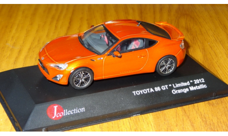 Toyota 86 GT RHD J-Collection в масштабе 1:43, металл, масштабная модель, 1/43