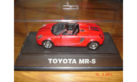 Toyota MR-S Sports Ebbro 1:43 металл, масштабная модель, scale43