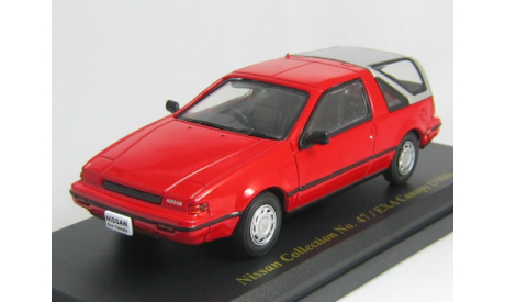 Nissan EXA Canopy 1986 №4 Японская журналка Nissan Collection, масштабная модель, 1:43, 1/43, Hachette