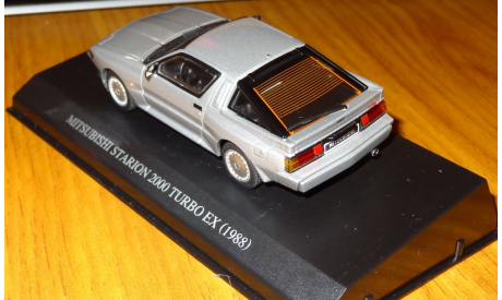 Mitsubishi Starion Turbo EX 1988 Aoshima DISM 1:43 Металл, масштабная модель, scale43