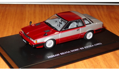 Nissan Silvia US110 DOHC RS 1982, Aoshima Dism, 1:43, металл, масштабная модель, scale43