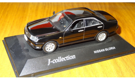 Nissan Gloria 2001 Black J-Collection, 1:43, металл, масштабная модель, 1/43