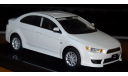 Mitsubishi Galant Fortis 2012 White Pearl, Wit’s, 1:43, Смола, масштабная модель, 1/43