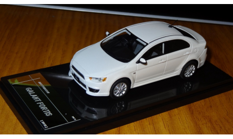 Mitsubishi Galant Fortis 2012 White Pearl, Wit’s, 1:43, Смола, масштабная модель, 1/43