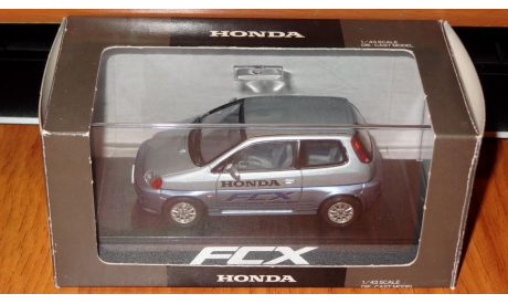Honda FCX, Ebbro, 1:43, Дилерская, масштабная модель, scale43
