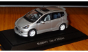 Honda Fit Mugen, Ebbro, Silver, 1:43, металл, масштабная модель, 1/43