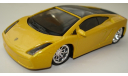 Lamborghini Gallardo желтый ’Bburago’, масштабная модель, 1:43, 1/43