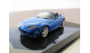 Mazda MX-5 tuned by Mazdaspeed Autoart в масштабе 1:43, металл, масштабная модель, scale43